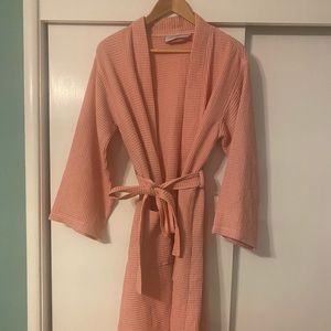 Hand dyed pink robe